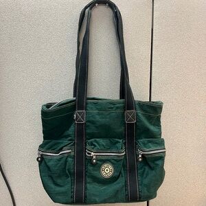 Kipling Green Tote bag